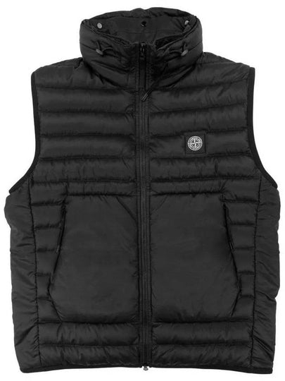 Wappen Patch Ripstone Nylon Padding Vest Black - STONE ISLAND - BALAAN 2