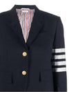 Plain Weave Suiting Classic 4 Bar Jacket Navy - THOM BROWNE - BALAAN 3