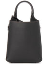 Micro Leather Mini Tote Bag Black - TOD'S - BALAAN 5