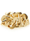 G Chain Twist Bracelet Gold - GIVENCHY - BALAAN.