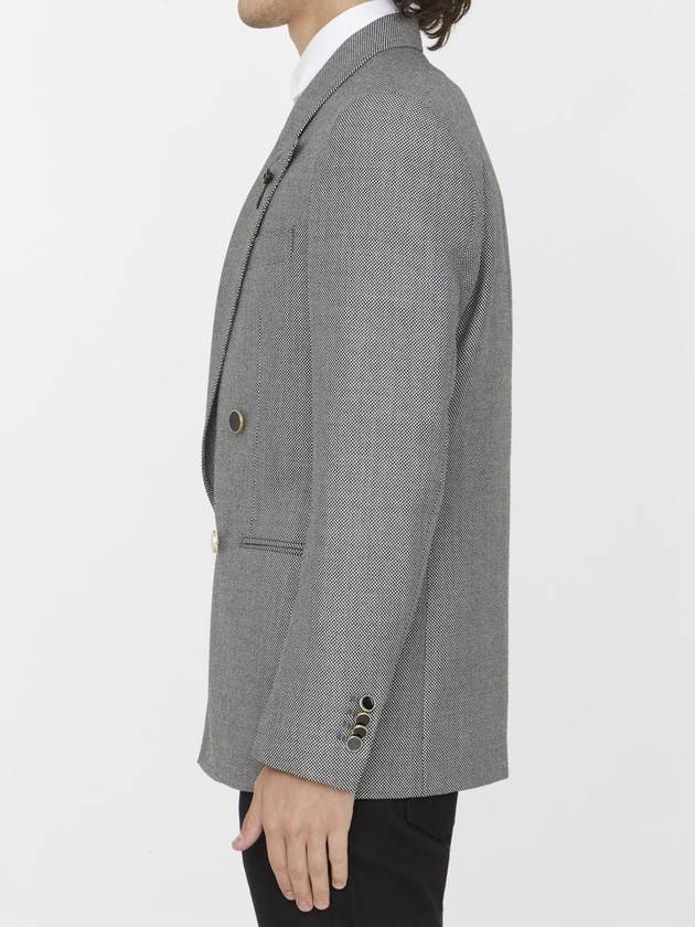 Double-Breasted Wool Jacket - RVR LARDINI - BALAAN 3