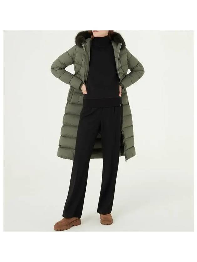 Le Fur Hood Long Padded Coat - COLMAR - BALAAN 5