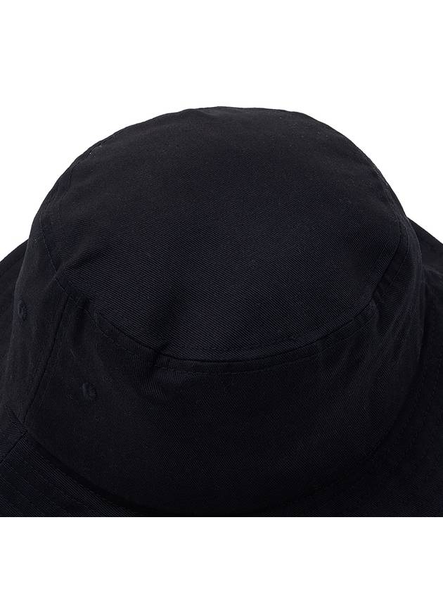 Logo Paris Sun Patch Cotton Bucket Hat Black - KENZO - BALAAN 9