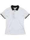 Izara Short Sleeve Polo Shirt White - J.LINDEBERG - BALAAN 3