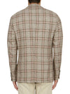 Men's Check Jacket Brown - RVR LARDINI - BALAAN 5