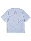 Regular fit big logo t-shirt light sky blue - IL TEMPO SELECT SHOP - BALAAN 3