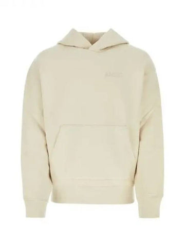 Logo embroidered pocket cotton hoodie - AMIRI - BALAAN 1