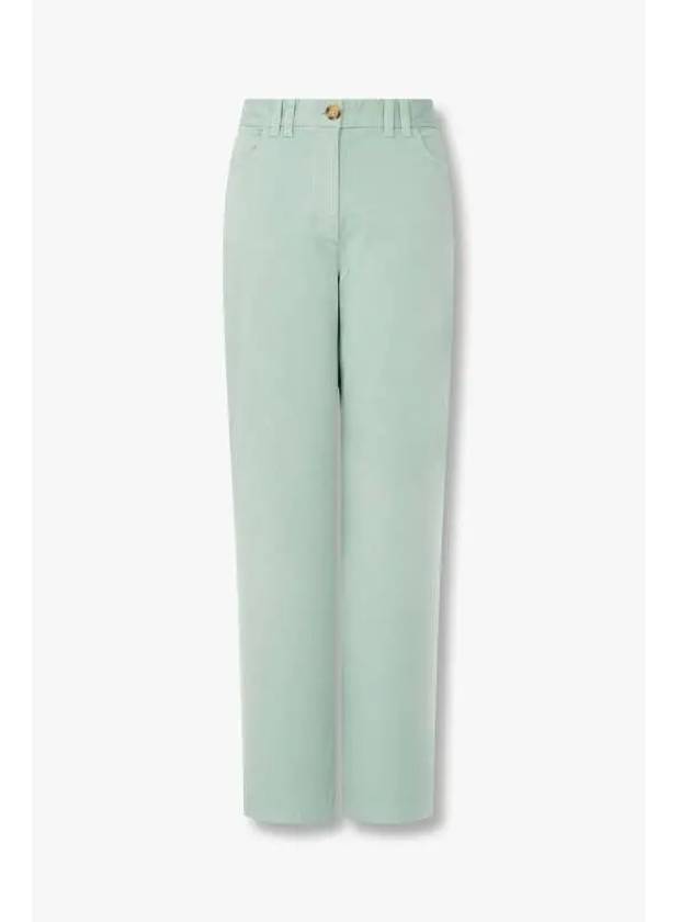 30 9 29 PS Happy Logo Patch Tapered Pants Mint - PAUL SMITH - BALAAN 1