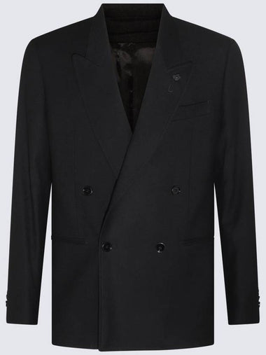 Lardini Black Wool Blazer - RVR LARDINI - BALAAN 1