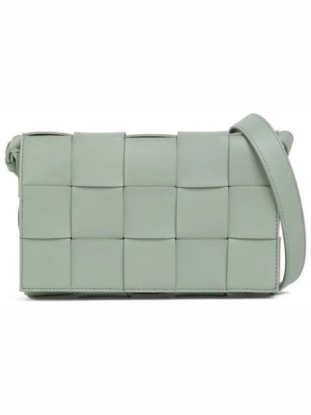 Intrecciato Cassette Cross Bag New Sage - BOTTEGA VENETA - BALAAN 1