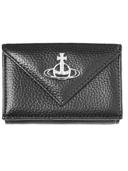 Emma Envelope Half Wallet Black - VIVIENNE WESTWOOD - BALAAN 1