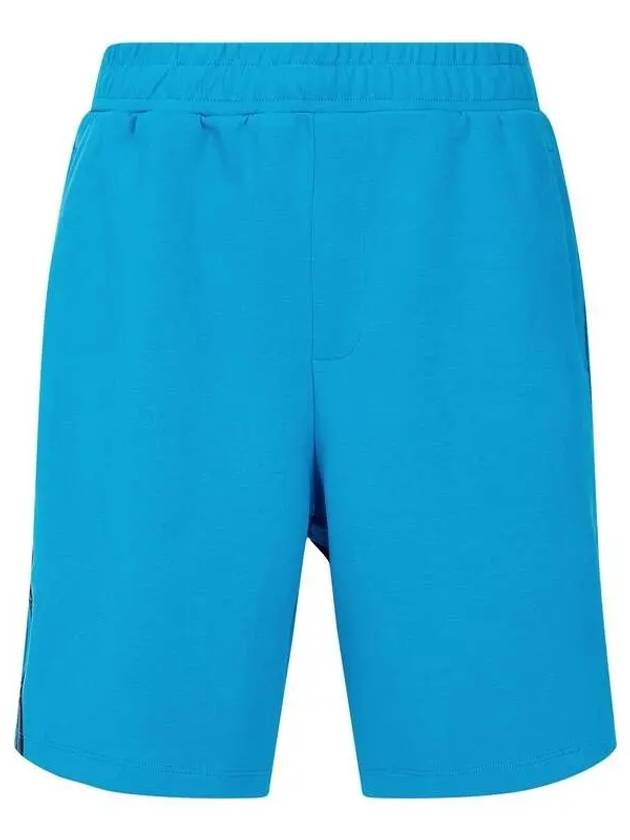 Men s Logo Tape Banding Shorts Blue 271611 - ARMANI EXCHANGE - BALAAN 1