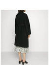 Rovo Wool Single Coat Black - MAX MARA - BALAAN 9