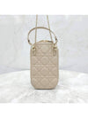 Lux You Lady Bag Phone Holder Cannage Sand S0872ONMJ - DIOR - BALAAN 3