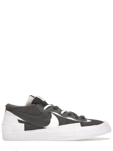 Blazer Low Top Sneakers Iron Grey - NIKE - BALAAN 1