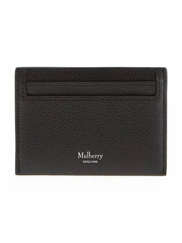 Small Classic Grain Card Wallet Black - MULBERRY - BALAAN 3