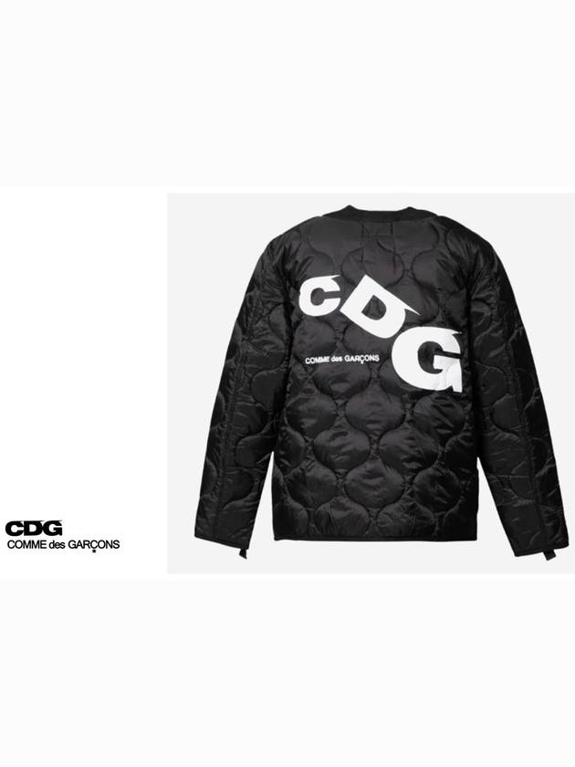 Alpha Industries Liner Padding Black - COMME DES GARCONS - BALAAN 4