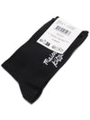 Fox Head Socks Black - MAISON KITSUNE - BALAAN 6