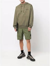 Cargo Bermuda Shorts Olive Green - STONE ISLAND - BALAAN 3