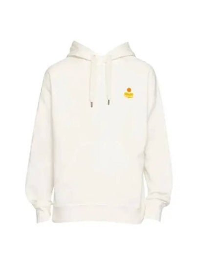 Malek Logo Hoodie White - ISABEL MARANT - BALAAN 2