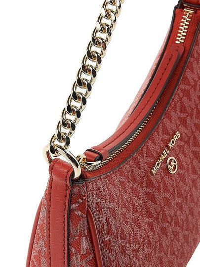 Jet Set Charm Small Nylon Gabardine Shoulder Bag Bright Terracotta - MICHAEL KORS - BALAAN 8