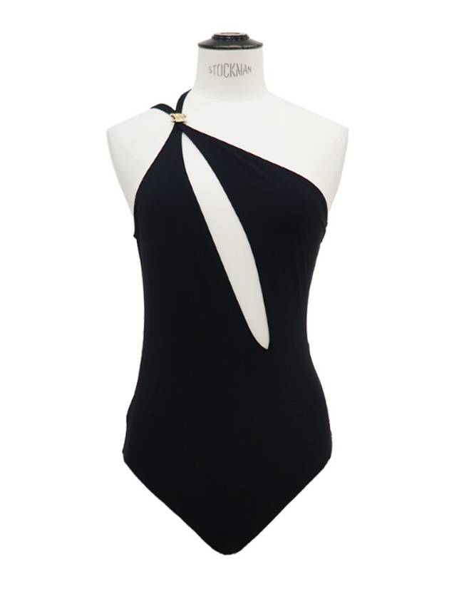 Gold logo black monokini - CELINE - BALAAN 1