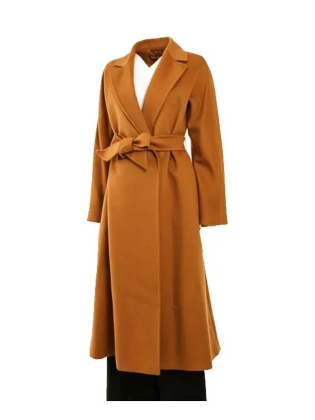 Prater Virgin Wool Single Coat Brown - MAX MARA - BALAAN 3