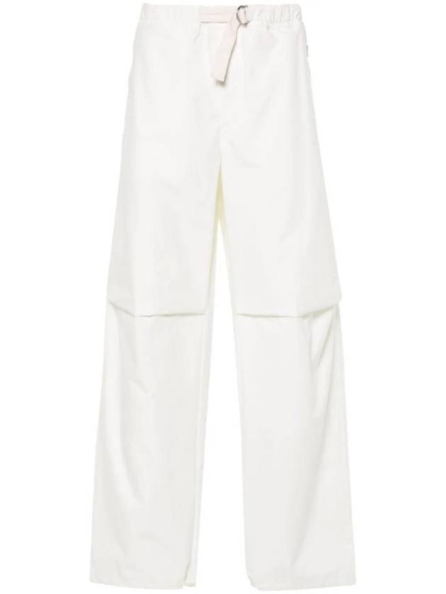 Straight Pants J47KA0214J45039106 White - JIL SANDER - BALAAN 1