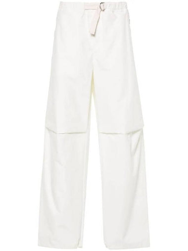 Straight Pants J47KA0214J45039106 White - JIL SANDER - BALAAN 1