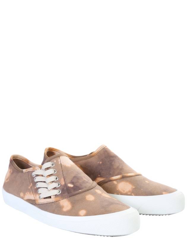 Men's Splice Low Top Sneakers Brown - MAISON MARGIELA - BALAAN 5