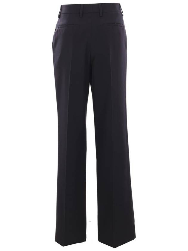 Old wash gabardine wide pants navy - PRADA - BALAAN 5