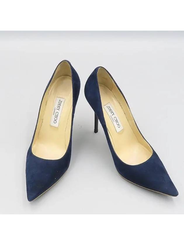 Smith Market Used Luxury Navy Shoes Women s - JIMMY CHOO - BALAAN 1