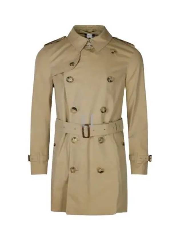 Cotton Gabardine Trench Coat Beige - BURBERRY - BALAAN 2