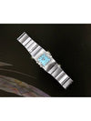 Constellation Blue Mother of Pearl Ladies Top Luxury Diamond Mini Steel Watch - OMEGA - BALAAN 4