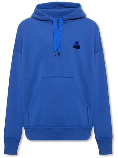 Malek Logo Hoodie Blue - ISABEL MARANT - BALAAN 1