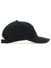 6 Panel Ball Cap Black - STONE ISLAND - BALAAN 3