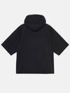 Boxy Cropped Hoodie Black - STUSSY - BALAAN 3