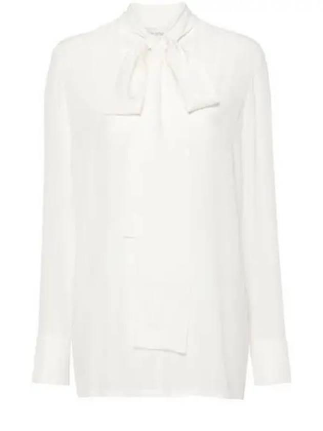 Elleni Silk Blouse White - MAX MARA - BALAAN 2