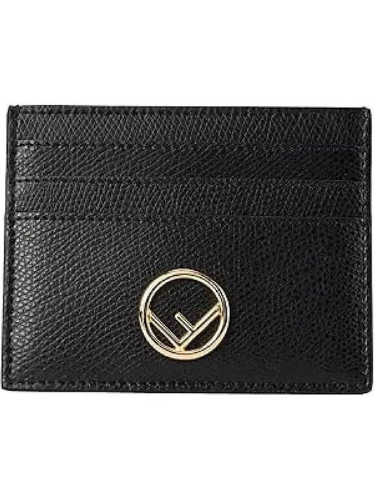 Signature Logo Card Wallet Black - FENDI - BALAAN 2