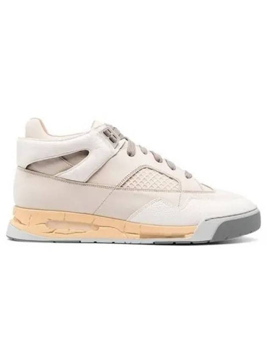 Men's Mid Top Trainer Low Top Sneakers Beige - MAISON MARGIELA - BALAAN 2