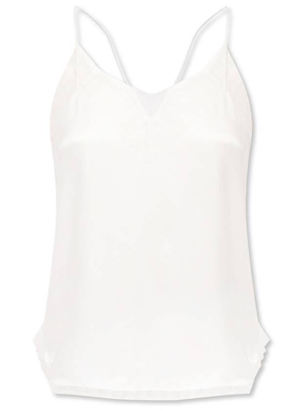 Iro Glistening Tank Top, Women's, White - IRO - BALAAN 1