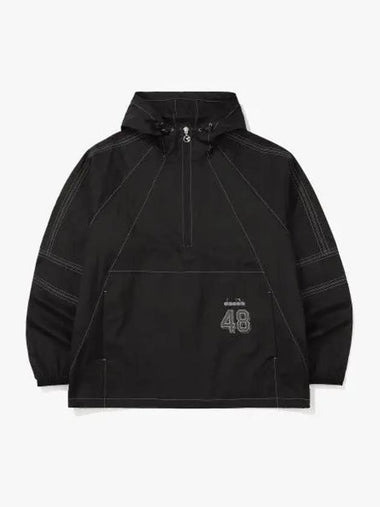 Diadora Phantasy Star Woven Anorak BLACK - DIADORA - BALAAN 1