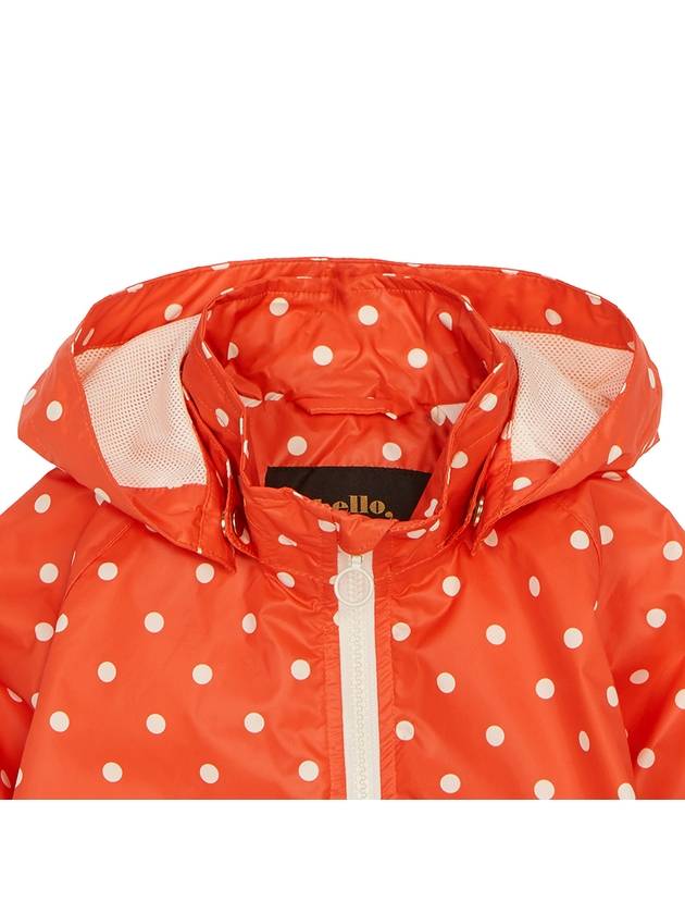 Kids Hooded Jacket 2321010542 RED - MINI RODINI - BALAAN 4