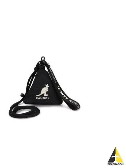 Gear Triangle Pouch Charm 0018 Black - KANGOL - BALAAN 1