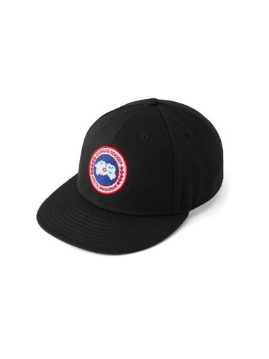 Artic Logo Patch Ball Cap Black - CANADA GOOSE - BALAAN 1