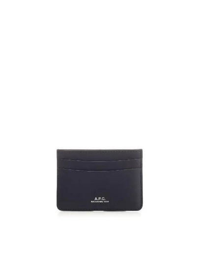 Andre Logo Card Wallet Black - A.P.C. - BALAAN 2