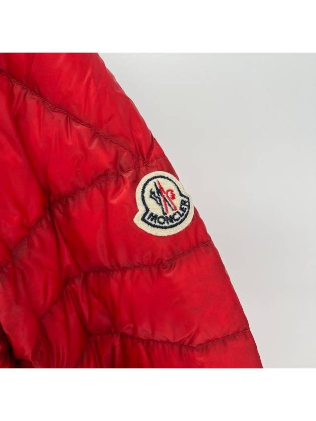 Lightweight padded hooded jumper red size 3 - MONCLER - BALAAN 5