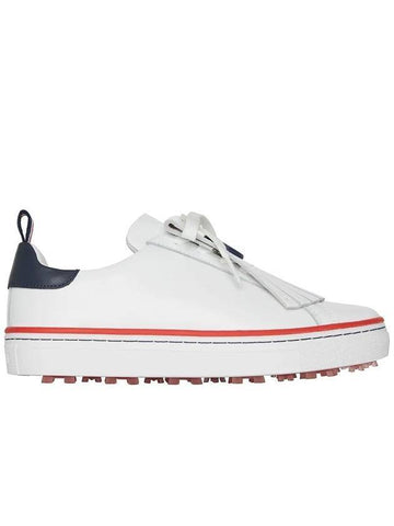 Contrast Accent Kiltie Durf Golf Shoes Snow - G/FORE - BALAAN 1