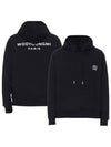 WYM Patch Back Logo Hoodie Black - WOOYOUNGMI - BALAAN 2