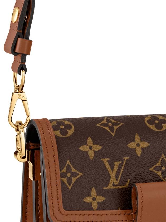 Mini Dauphine Shoulder Bag Brown - LOUIS VUITTON - BALAAN 3